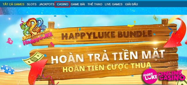 Casino trực tuyến Happyluke